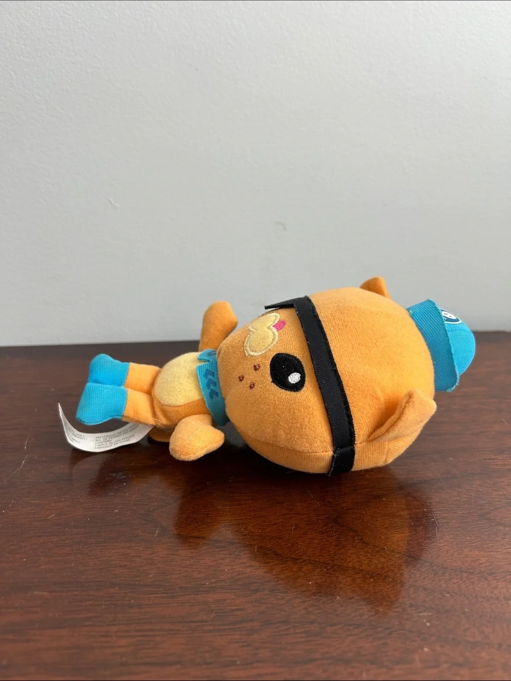Fisher Price Octonauts Kwazii Kitten Plush Orange Pirate Cat Eye Patch 7